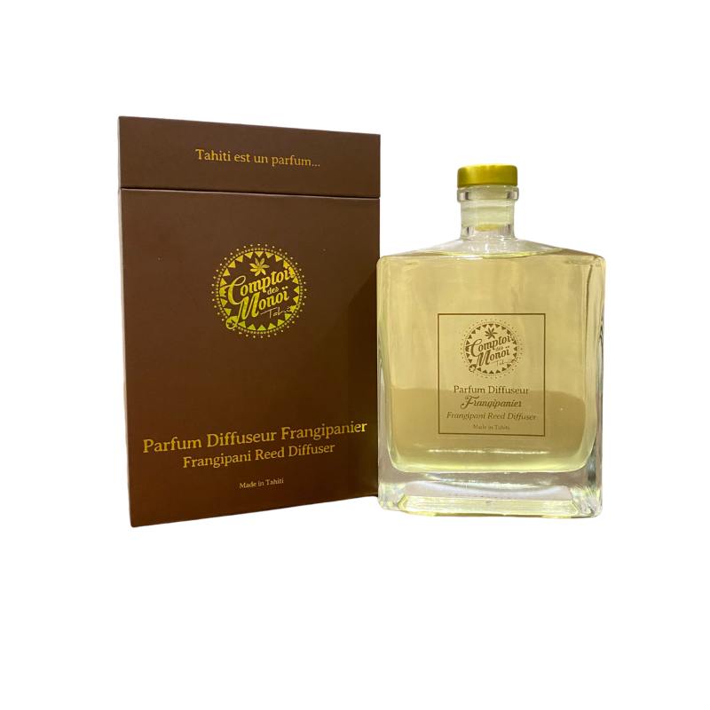Coffret Diffuseur parfum Frangipanier - Comptoir des Monoï - 500 mL
