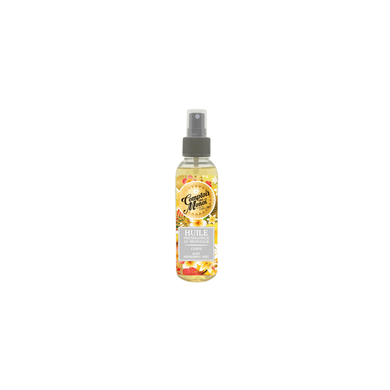 Huile Préparatrice au Bronzage - Comptoir des Monoï (125mL)