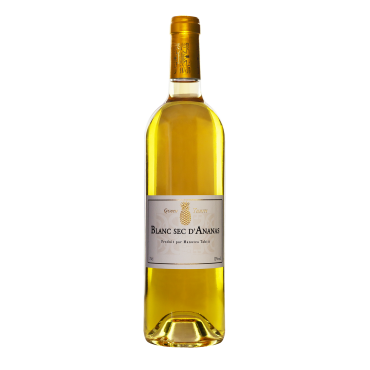 Pineapple Dry White Wine variety Queen Tahiti - Manutea - 12% alcohol