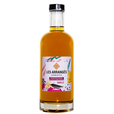 Vanilla-flavored "Les Arrangés" Rum by Manutea - 30° (50 cL)