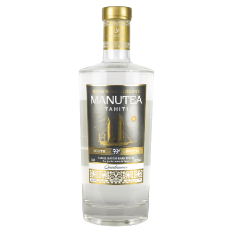 Rhum blanc agricole Quintessence MANUTEA 59,9° 70cL