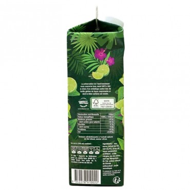 Vaiti Marquesas Lime Flavored Iced Tea bottle 1L